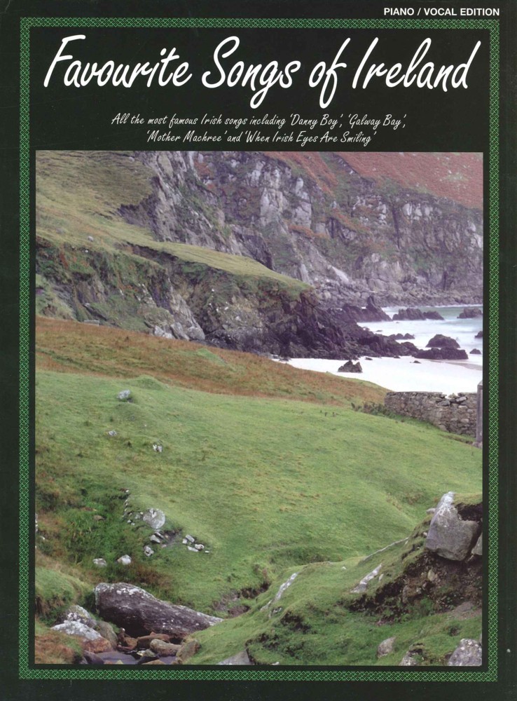 Favourite Songs Of Ireland Pvg Sheet Music Songbook