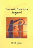 Favourite Memories Songbook Large Print Words Only Sheet Music Songbook