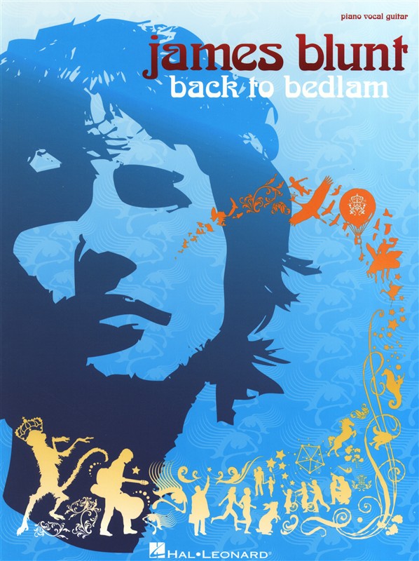 James Blunt Back To Bedlam Piano Vocal Guitar Sheet Music Songbook