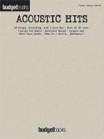 Budget Books Acoustic Hits Pvg Sheet Music Songbook