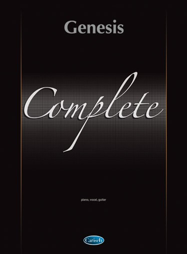 Genesis Complete Pvg Sheet Music Songbook
