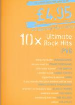 10 Ultimate Rock Hits Piano Vocal Guitar Sheet Music Songbook