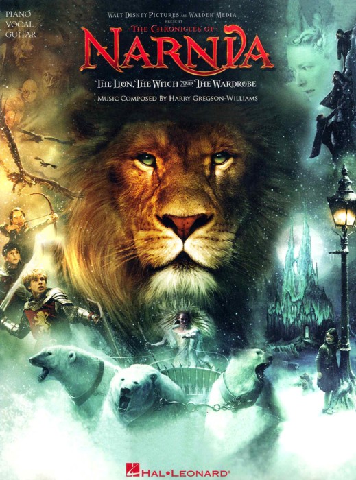 Chronicles Of Narnia Lion The Witch & The Wardrobe Sheet Music Songbook