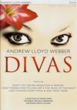Andrew Lloyd Webber Divas Piano Vocal Guitar Sheet Music Songbook