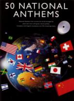 50 National Anthems Book & Cd Pvg Sheet Music Songbook