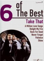 Take That 6 Of The Best Pvg Sheet Music Songbook