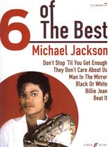 Michael Jackson 6 Of The Best Pvg Sheet Music Songbook