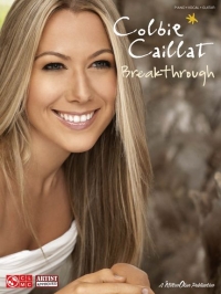 Colbie Caillat Breakthrough Pvg Sheet Music Songbook