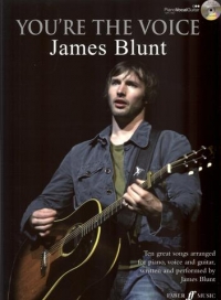 James Blunt Youre The Voice Book & Cd Sheet Music Songbook