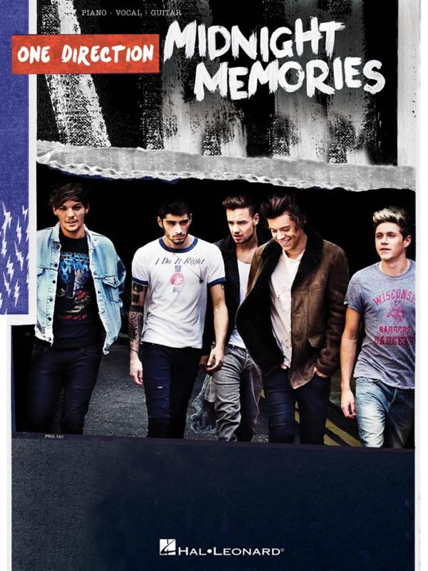 One Direction Midnight Memories Pvg Sheet Music Songbook
