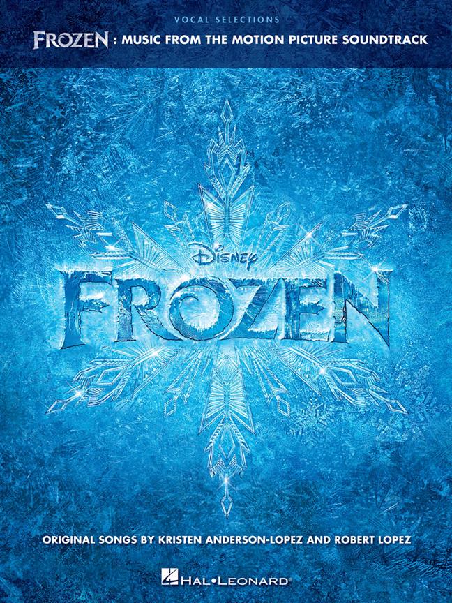 Frozen Music From The Motion Picture Vocal Selecti Sheet Music Songbook