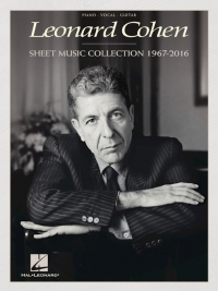 Leonard Cohen Sheet Music Collection 1967-2016 Pvg Sheet Music Songbook