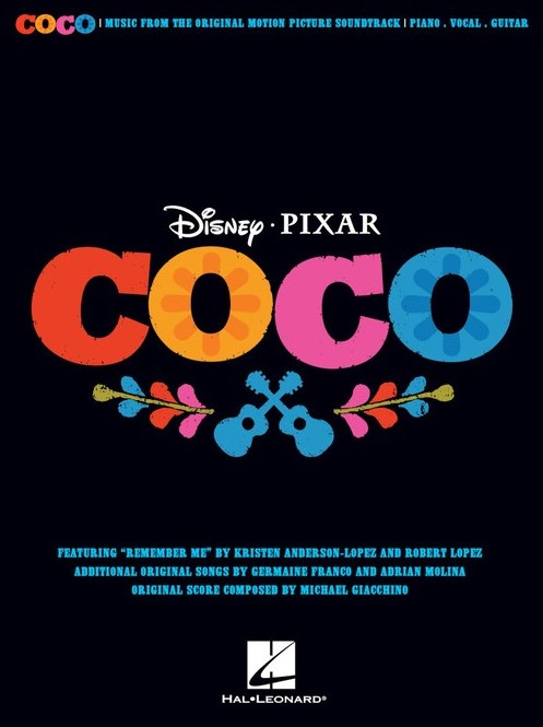Coco Disney Pixar Pvg Sheet Music Songbook
