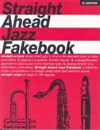 Straight Ahead Jazz Fakebook Bb Editiom Sheet Music Songbook