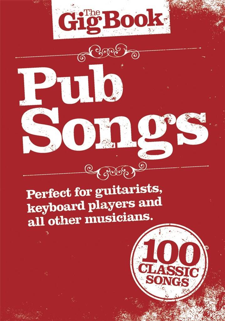 Gig Book Pub Songs Melody Lyrics Chords Sheet Music Songbook