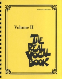 Real Vocal Book Vol 2 European Edition Sheet Music Songbook
