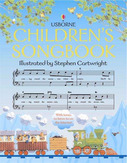 Usborne Childrens Songbook Sheet Music Songbook