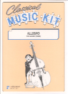 Classical Music Kit 208 Vivaldi Allegro (autumn) Sheet Music Songbook
