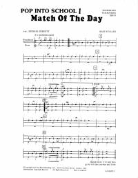 Pop Into School 1 Woodblock Sheet Music Songbook