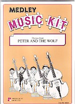 Medley Music Kit 311 Peter & The Wolf Themes Sheet Music Songbook