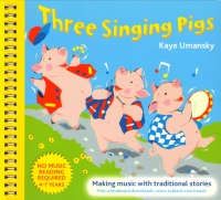Three Singing Pigs Umansky Sheet Music Songbook