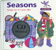 Seasons Songs For 4 - 7 Year Olds (songbirds)bk&cd Sheet Music Songbook
