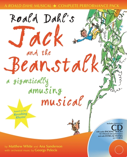 Roald Dahls Jack & The Beanstalk Book & Cd Sheet Music Songbook