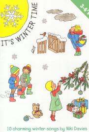 Its Winter Time Davies Book & Cd Sheet Music Songbook
