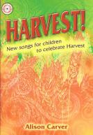 Harvest New Songs For Children Carver Book & Cd Sheet Music Songbook