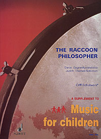 Raccoon Philosopher Gagne/thomas-solomon Eng Score Sheet Music Songbook