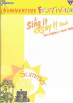 Summertime Festivals Ridgley/mole Book & Cd Sheet Music Songbook
