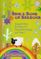 Sing A Song Of Seasons Hawthorne Book & Cd Sheet Music Songbook