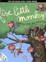 Five Little Monkeys Counting Songs Book & Cd Sheet Music Songbook