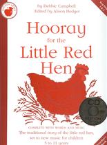 Hooray For The Little Red Hen Teachers Book & Cd Sheet Music Songbook