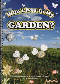 Who Lives In My Garden Nicholson Book & Cd Sheet Music Songbook