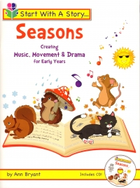Start With A Story Seasons Bryant Book & Cd Sheet Music Songbook