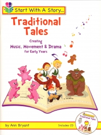 Start With A Story Traditional Tales Bryant + Cd Sheet Music Songbook