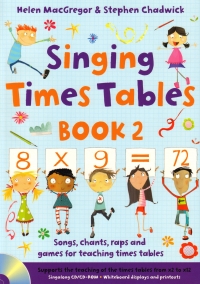 Singing Times Tables Book 2 Macgregor & Chadwick Sheet Music Songbook