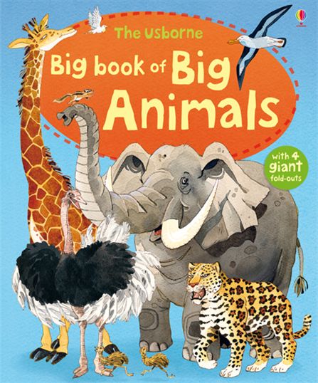 Usborne Big Book Of Big Animals Sheet Music Songbook