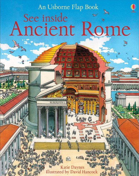 Usborne See Inside Ancient Rome Flap Book Sheet Music Songbook
