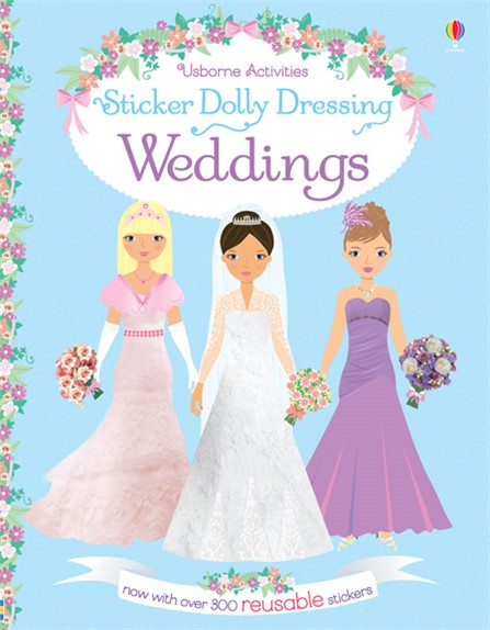 Usborne Sticker Dolly Dressing Wedding Sheet Music Songbook