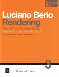 Listening Lab 3 Berio Rendering Sheet Music Songbook
