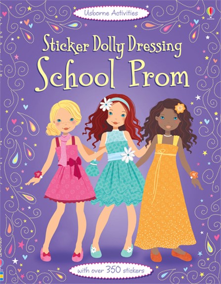 Usborne Sticker Dolly Dressing School Prom Sheet Music Songbook