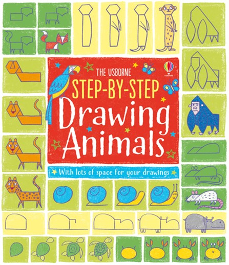 Usborne Step By Step Drawing Animals Sheet Music Songbook