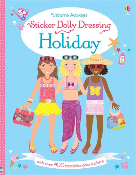 Usborne Sticker Dolly Dressing On Holiday Sheet Music Songbook