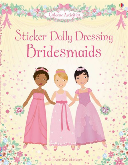 Usborne Sticker Dolly Dressing Bridesmaids Sheet Music Songbook