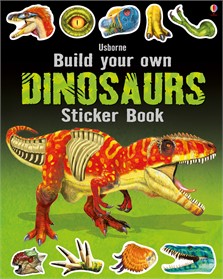 Usborne Build Your Own Dinosaurs Sticker Book Sheet Music Songbook