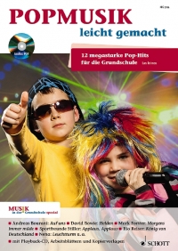 Popmusik Leicht Gemacht 12 Hits Reimers + Cd Sheet Music Songbook