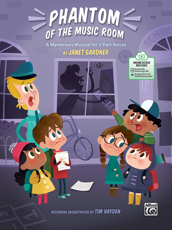 Phantom Of The Music Room Teachers + Pdf & Audio Sheet Music Songbook