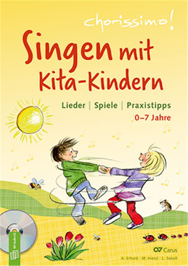 Chorissimo! Singen Mit Kita-kindern Book Cd+online Sheet Music Songbook